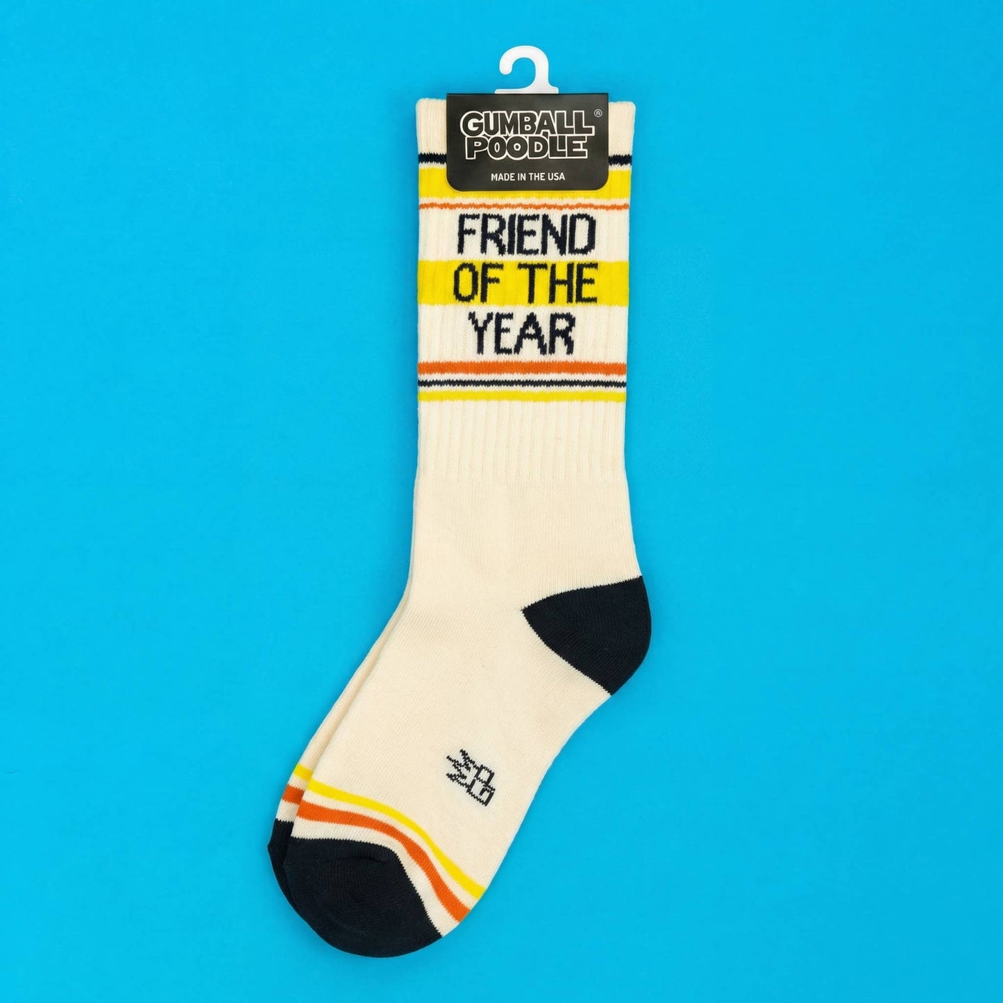 Friend Of The Year Gym Crew Socks