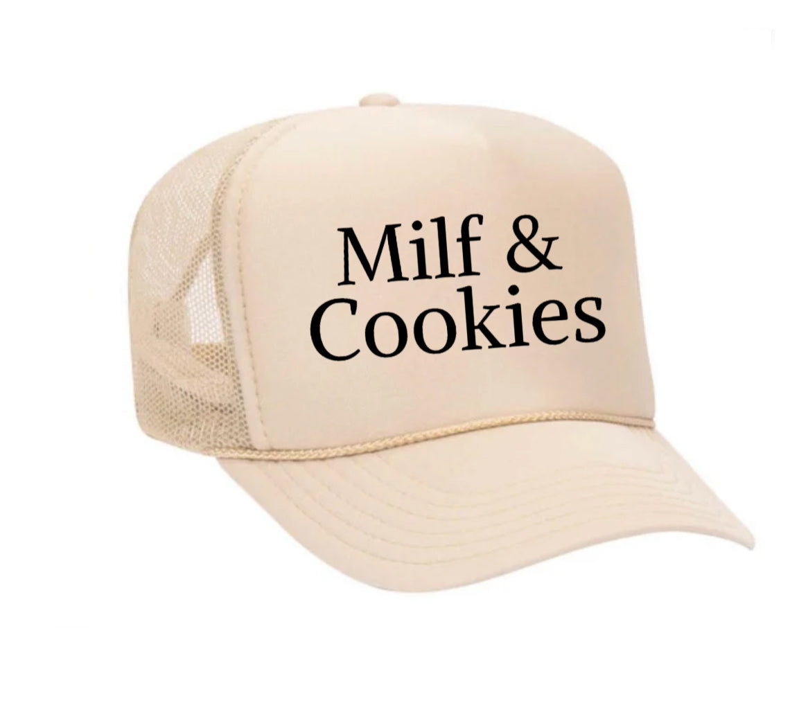 Milf & Cookies Trucker Hat