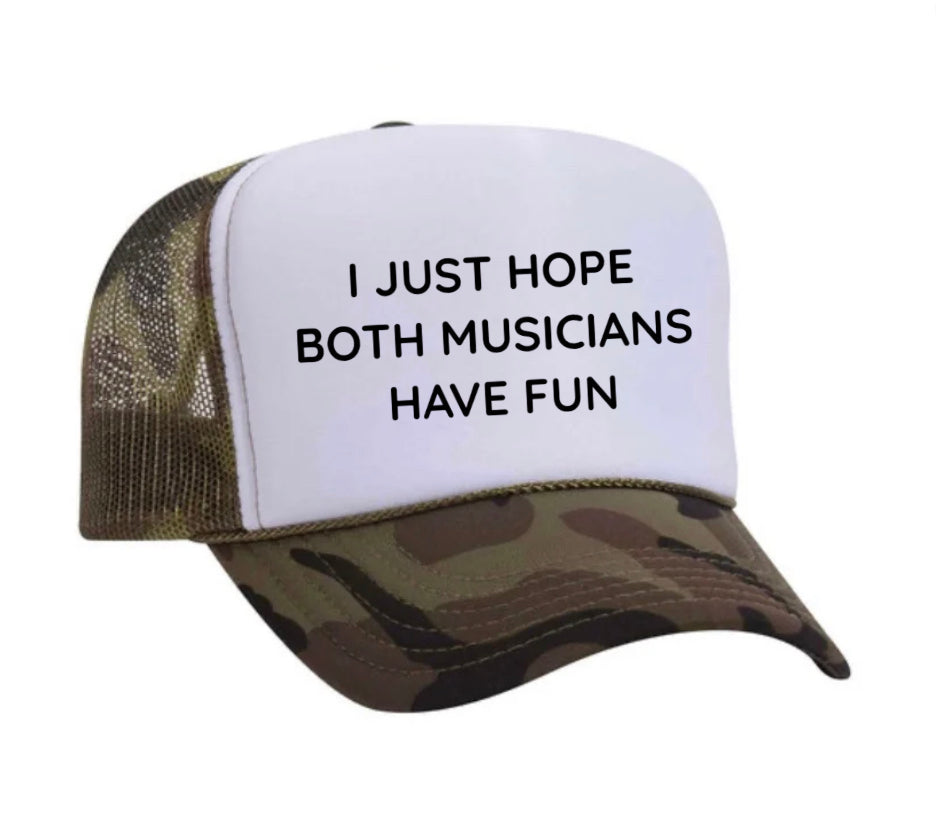 Both Musicians Trucker Hat