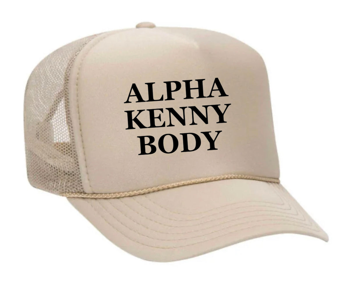 Alpha Kenny Body Trucker Hat