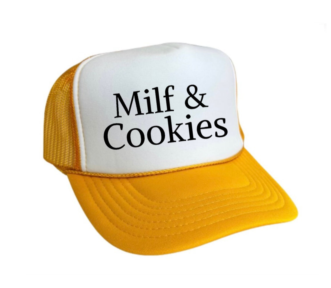 Milf & Cookies Trucker Hat