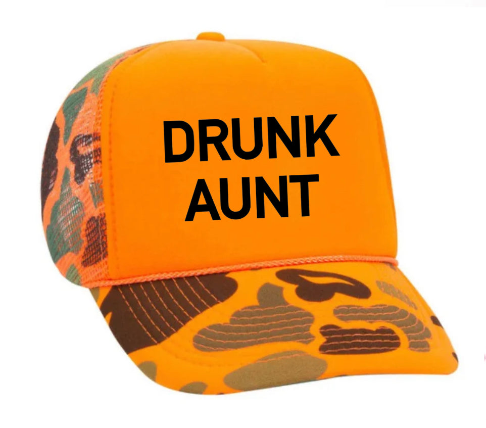 Drunk Aunt Trucker Hat