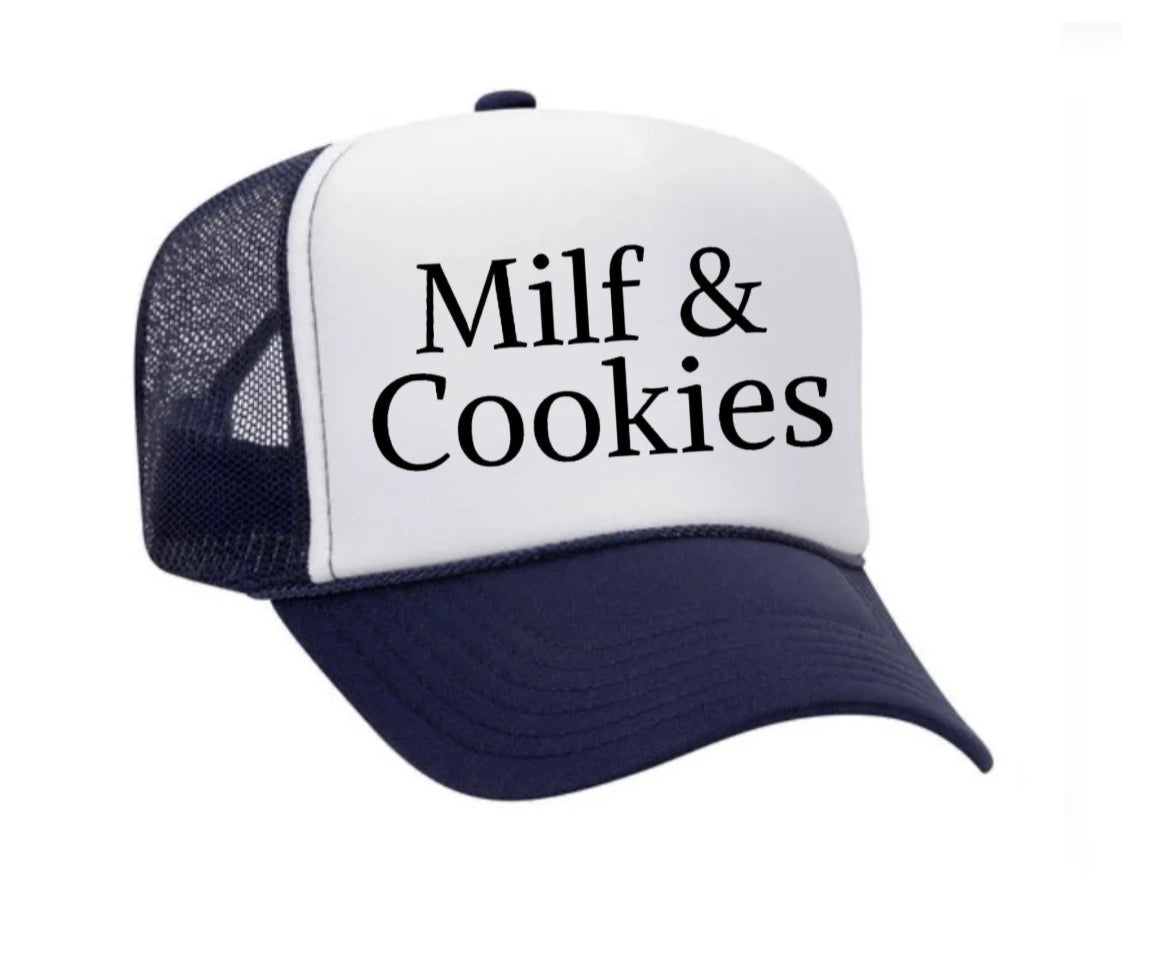 Milf & Cookies Trucker Hat