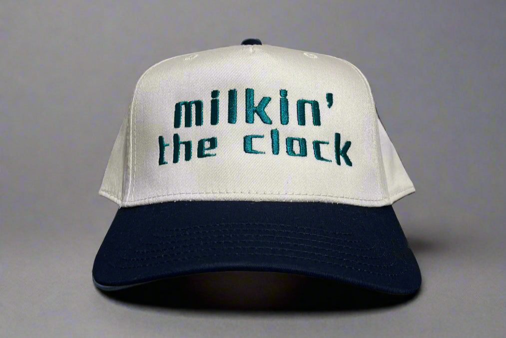 Milkin’ The Clock Embroidered Hat