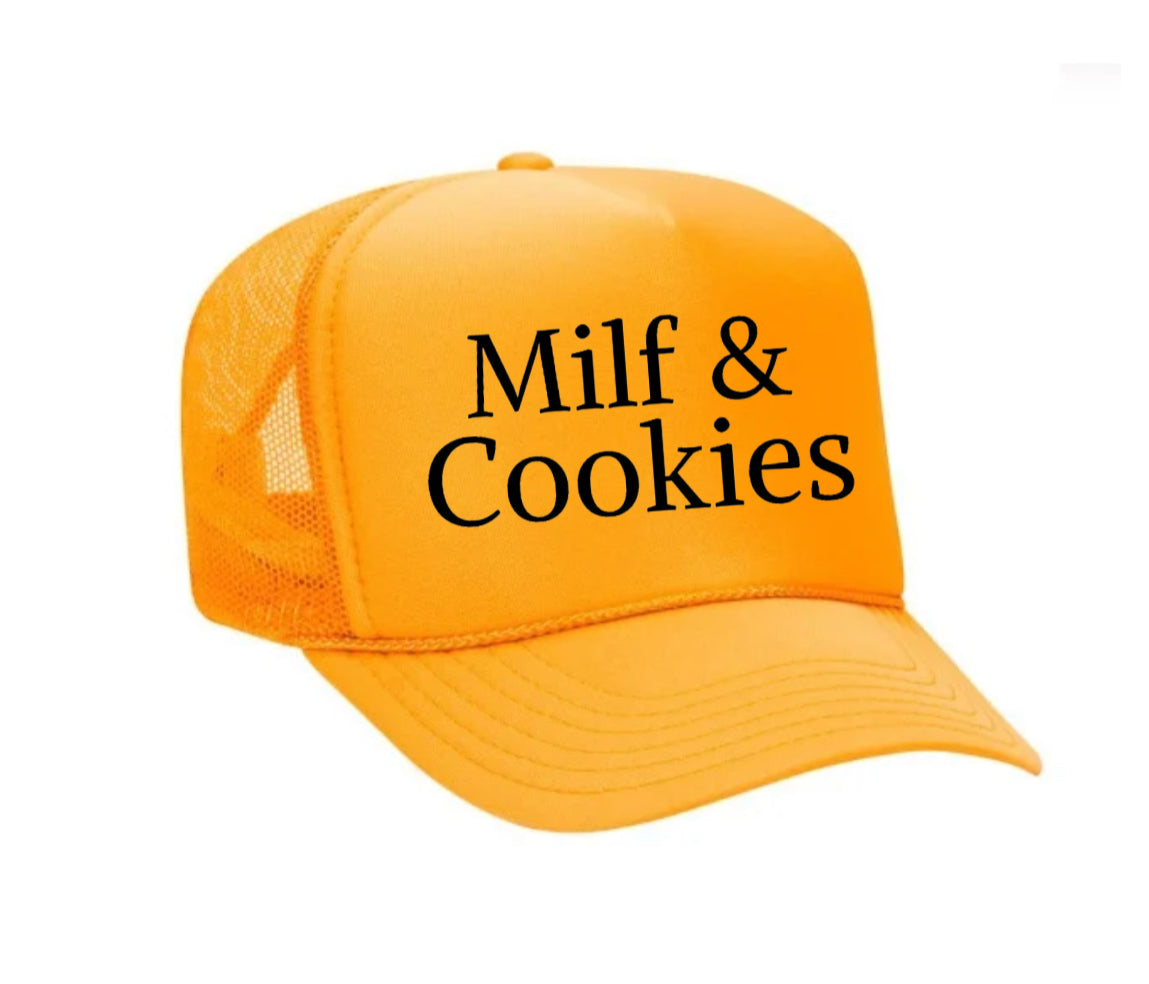 Milf & Cookies Trucker Hat