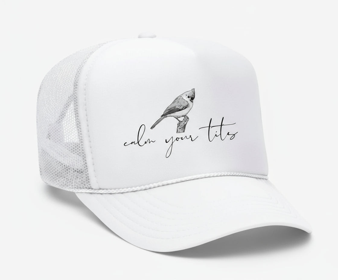 Calm Your Tits Tufted Titmouse