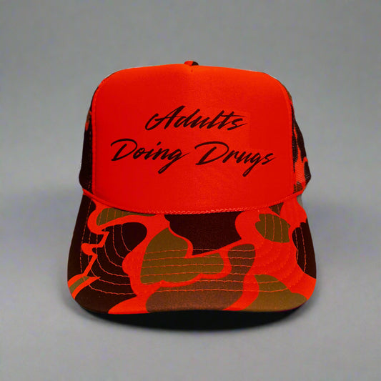 Adults Doing Drugs Trucker Hat