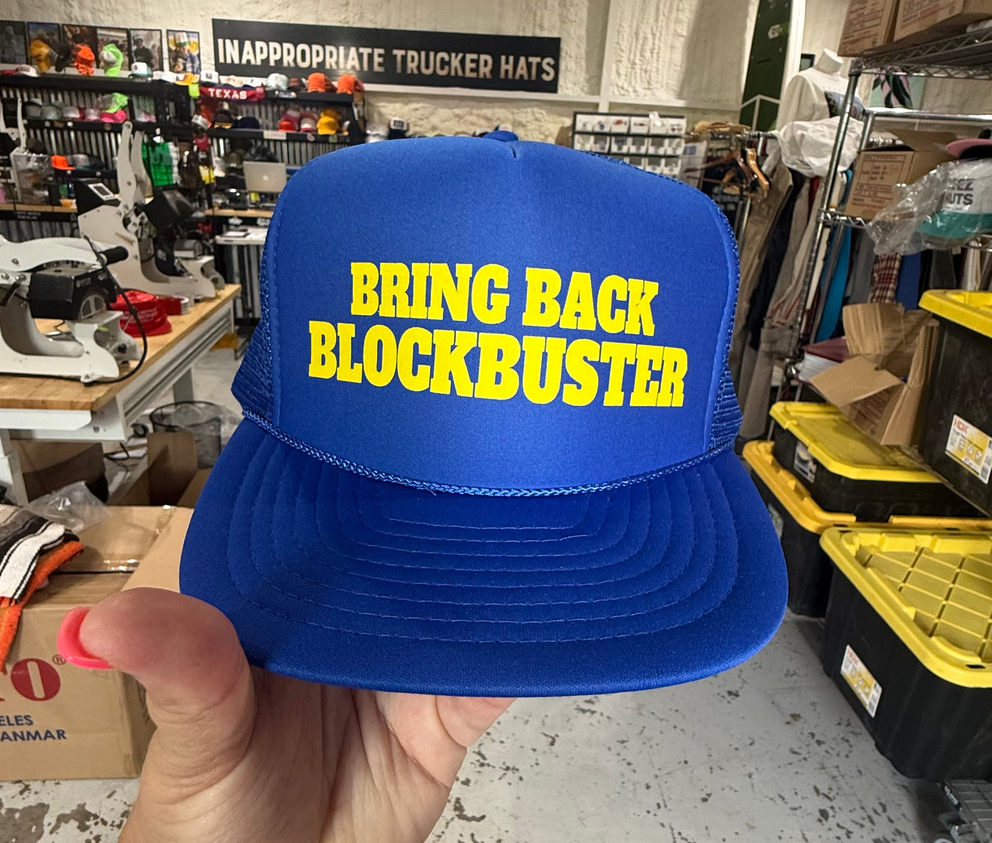 Bring Back Blockbuster (Vintage Royal Blue)