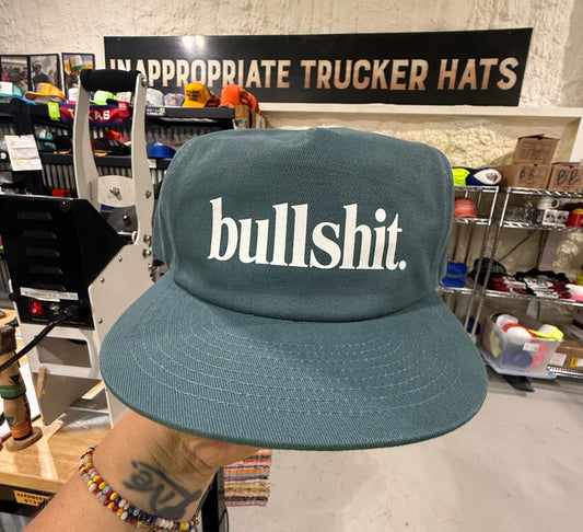 bullshit. (100% Cotton SnapBack)