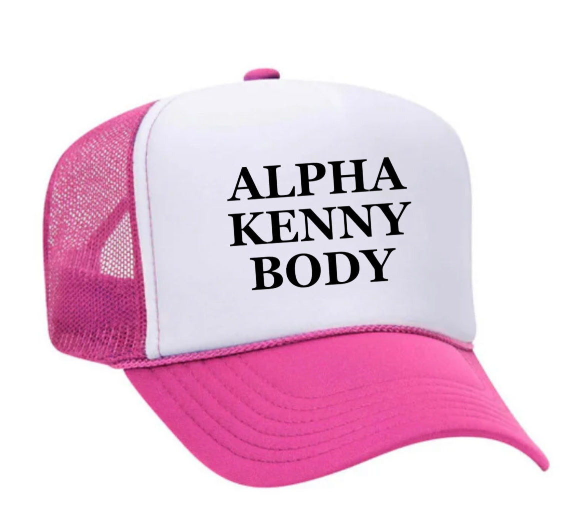 Alpha Kenny Body Trucker Hat