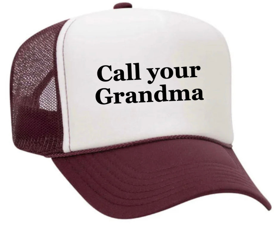 Horny Grandma Caps & Hats, Unique Designs