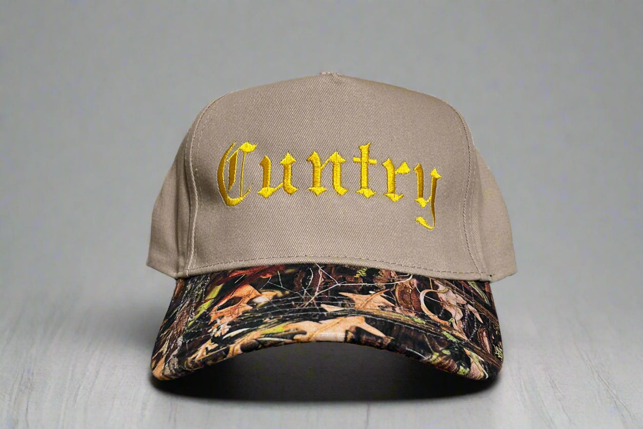 Cuntry Embroidered Hat