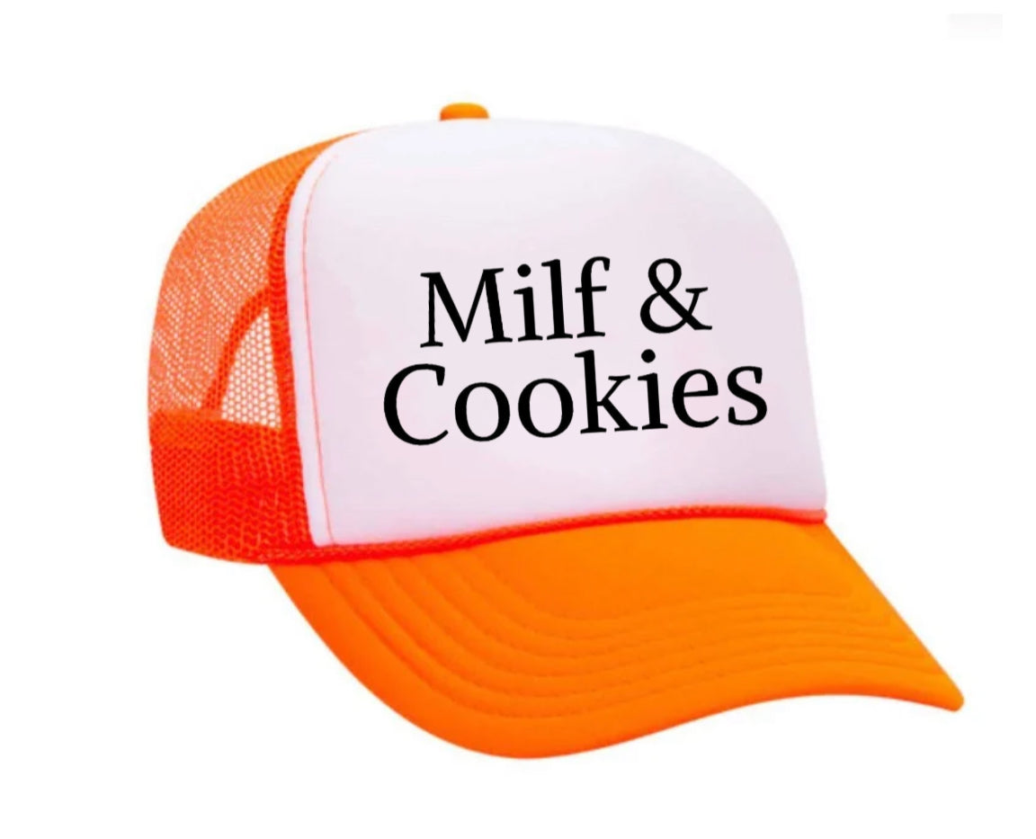 Milf & Cookies Trucker Hat