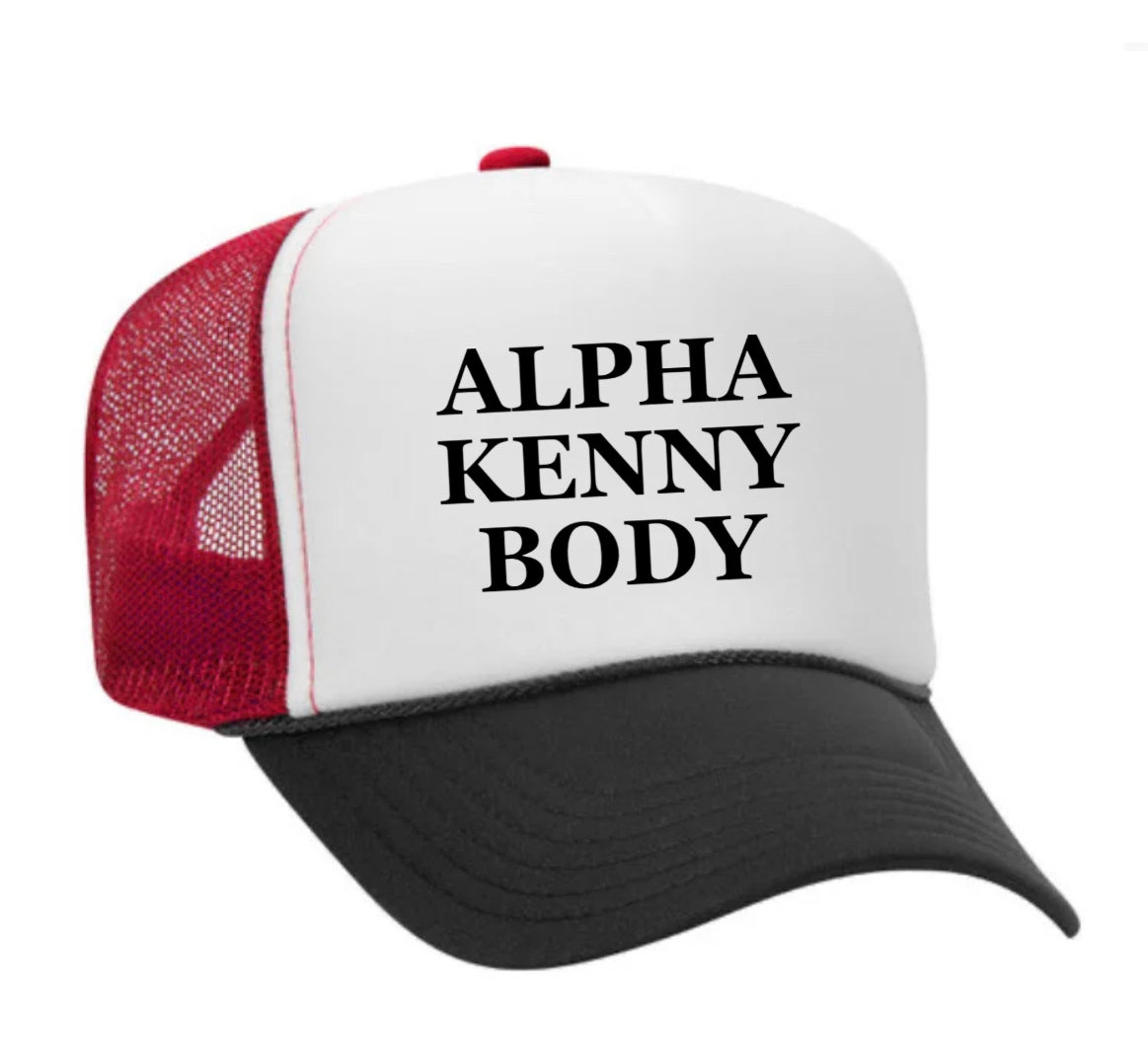 Alpha Kenny Body Trucker Hat