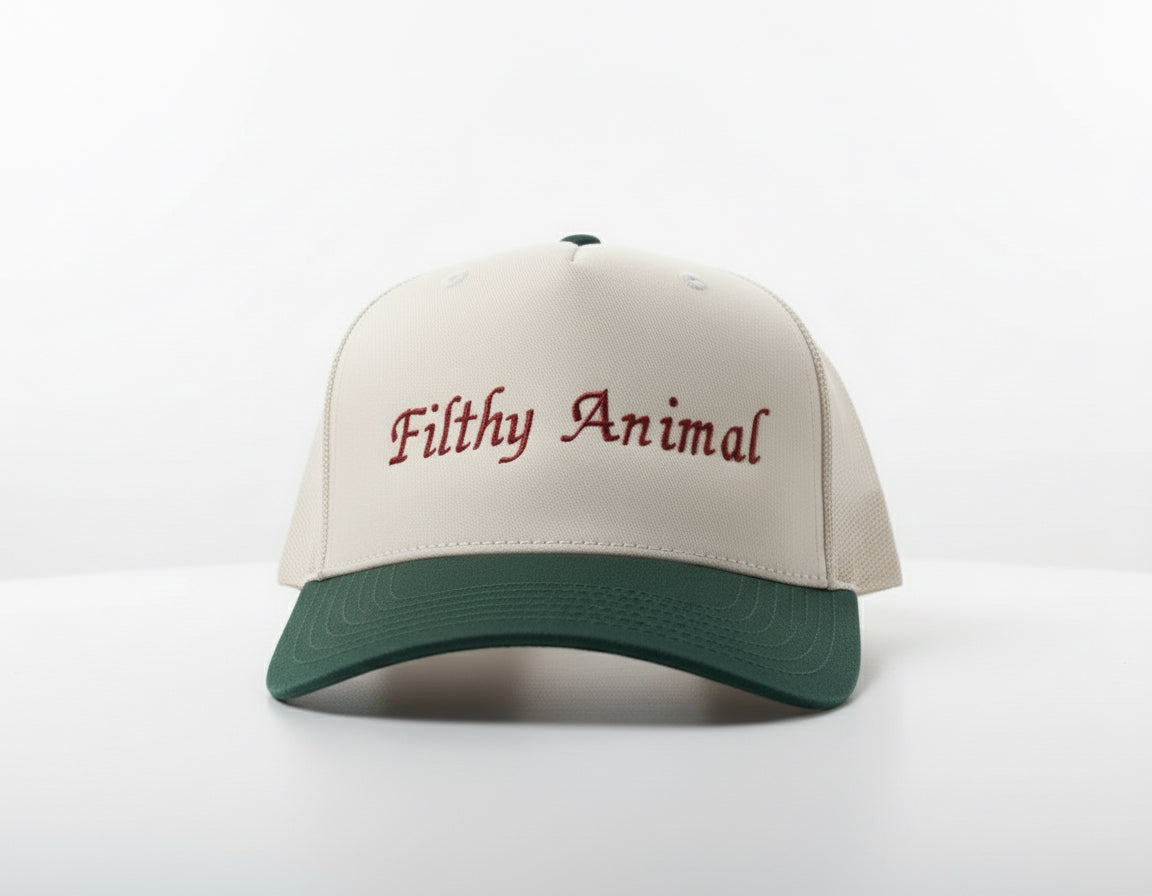 Filthy Animal Embroidered Hat