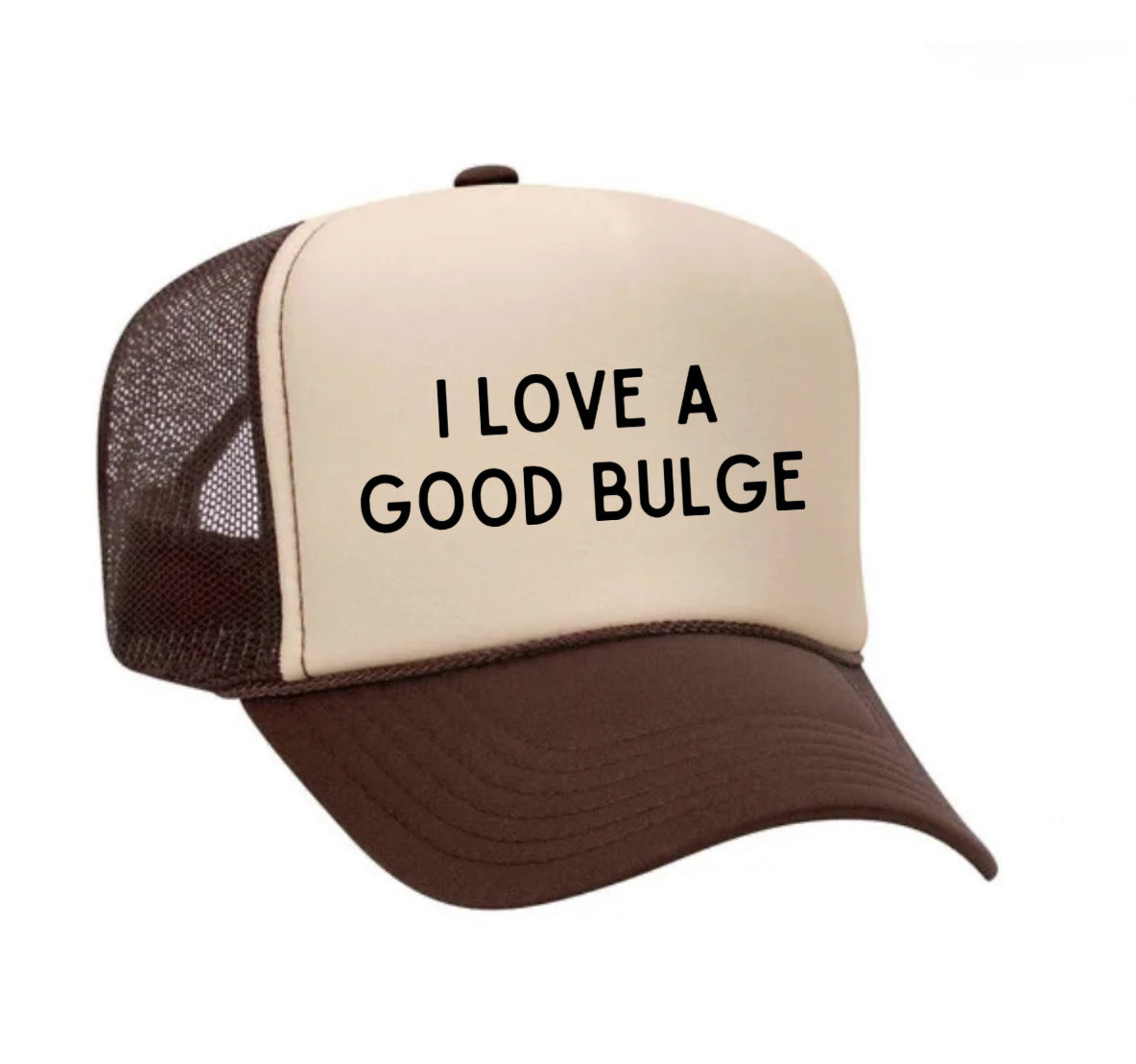 I Love A Good Bulge Trucker Hat