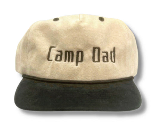 Camp Dad Flat Bill Hat