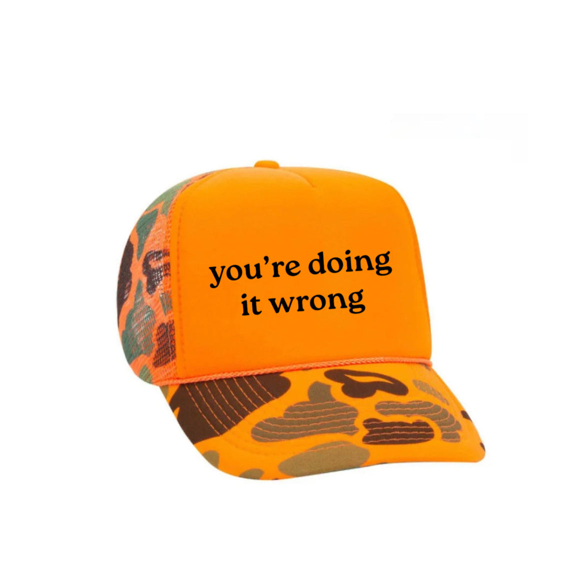 You’re Doing It Wrong Trucker Hat