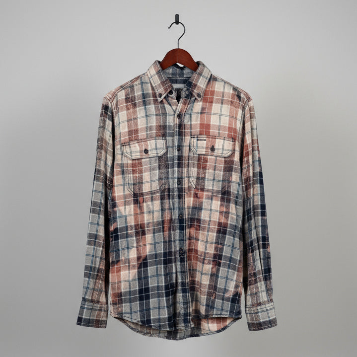 Logo Bleached Flannel