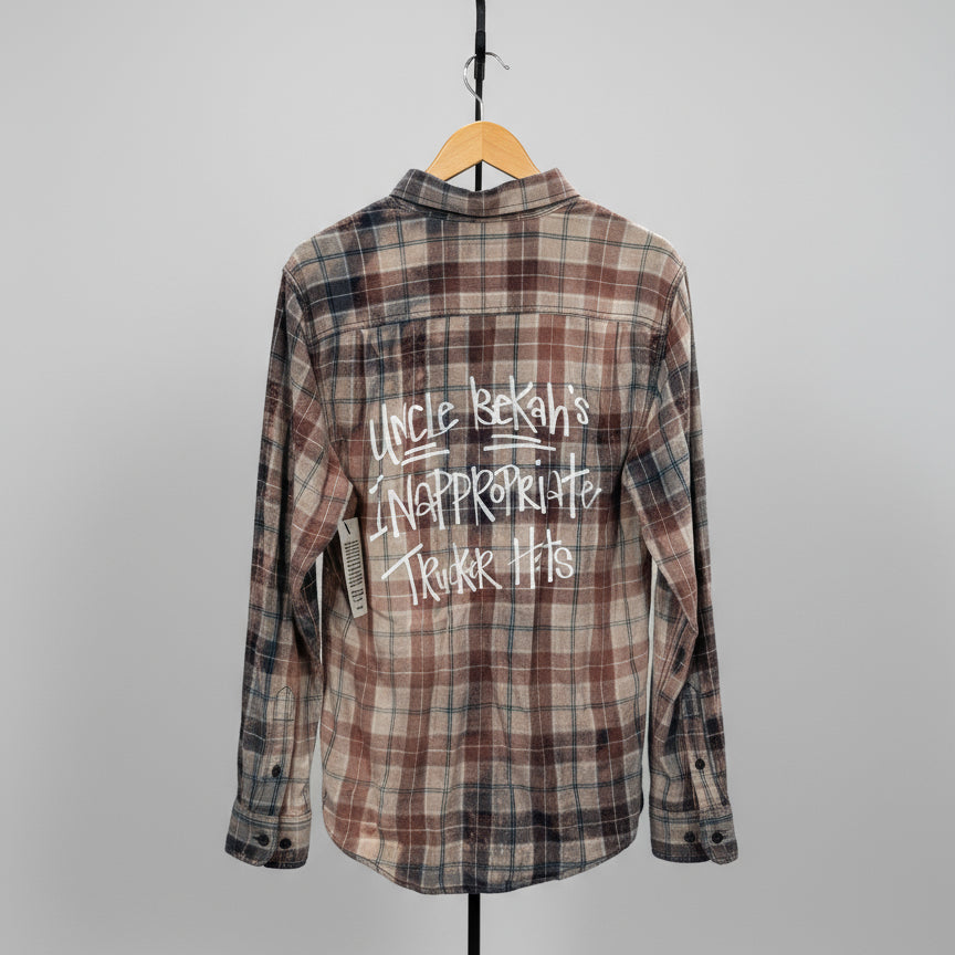 Logo Bleached Flannel