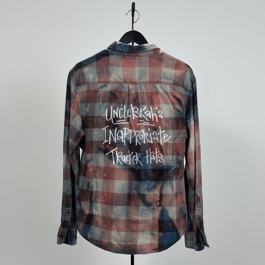 Logo Bleached Flannel