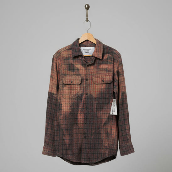 Logo Bleached Flannel
