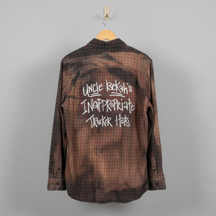 Logo Bleached Flannel