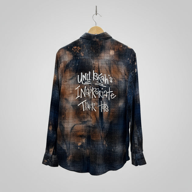 Logo Bleached Flannel