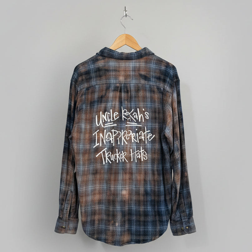 Logo Bleached Flannel