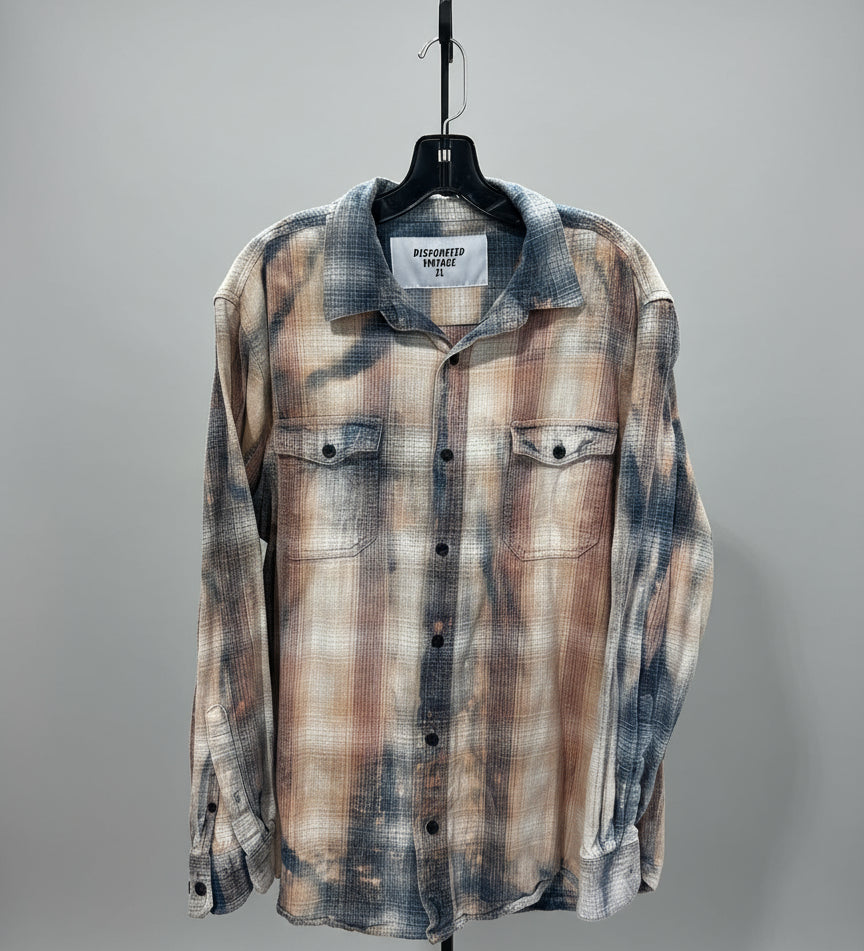 Logo Bleached Flannel