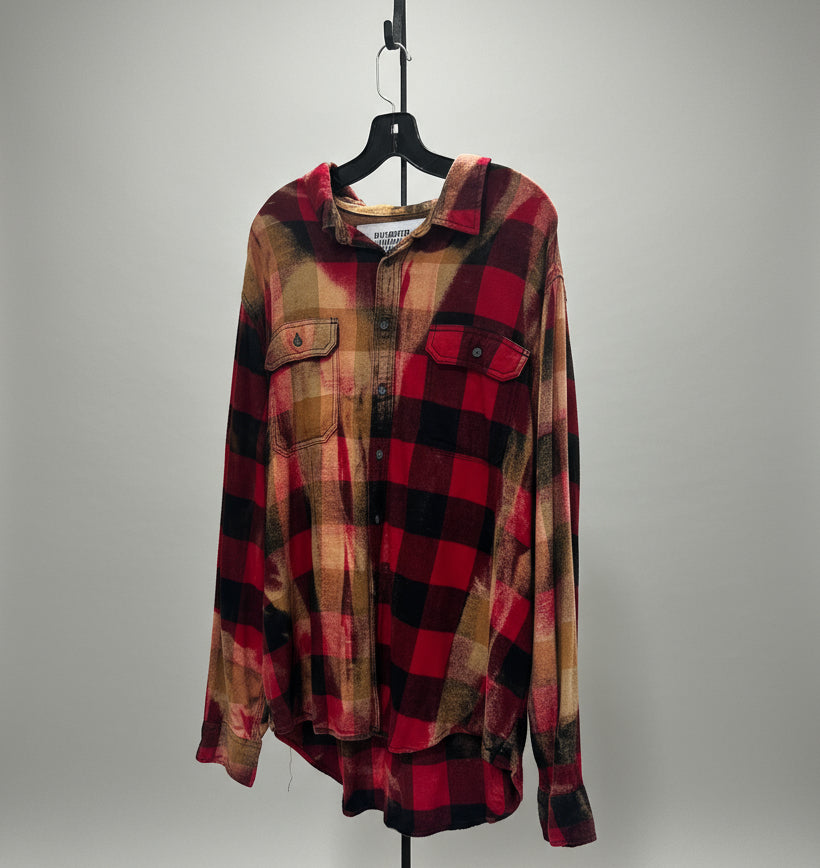 Logo Bleached Flannel