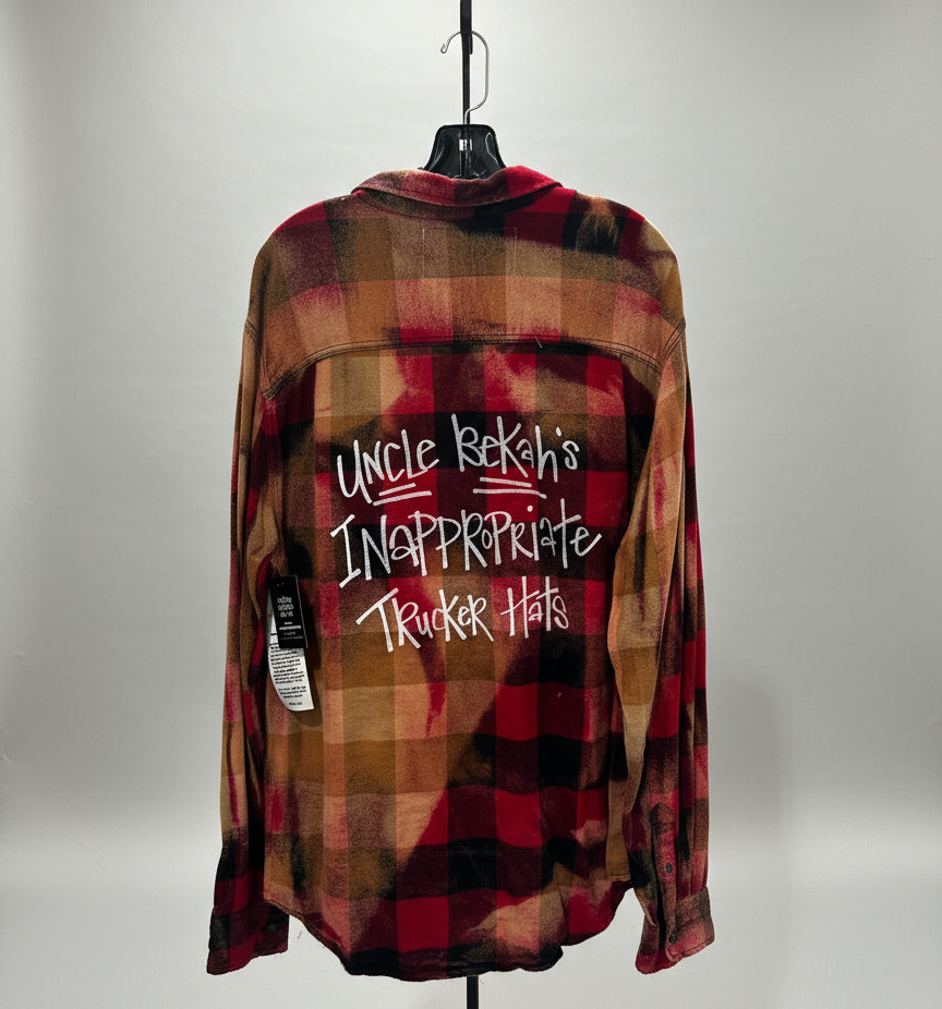 Logo Bleached Flannel