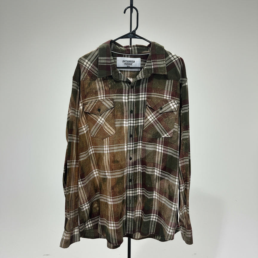 Logo Bleached Flannel