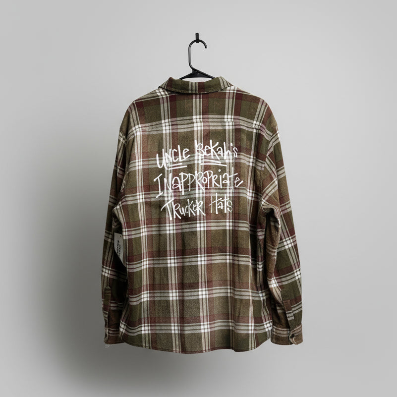 Logo Bleached Flannel