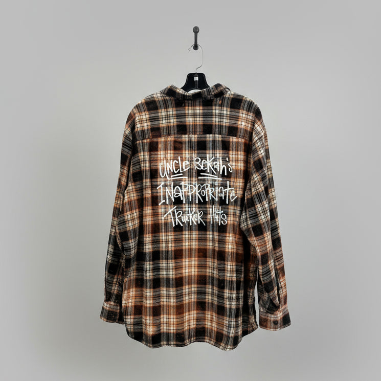 Logo Bleached Flannel