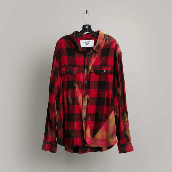 Logo Bleached Flannel