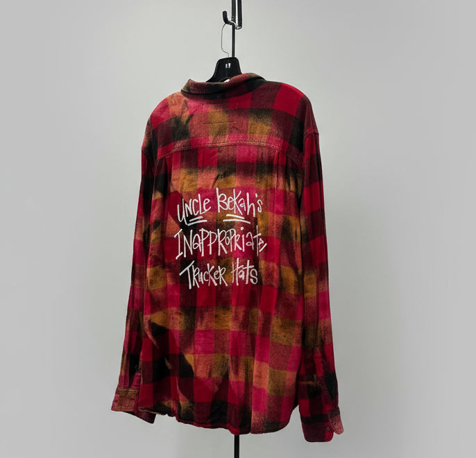 Logo Bleached Flannel