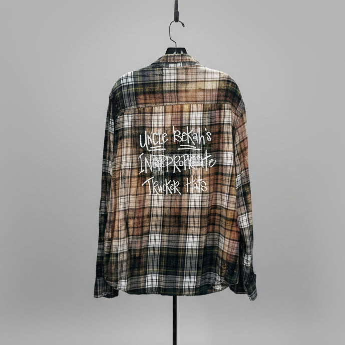 Logo Bleached Flannel
