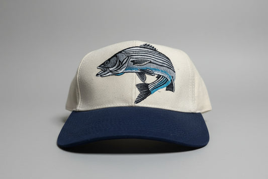 Vintage Striper Bass Fish Hat