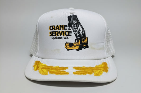 Vintage Crane Service Hat