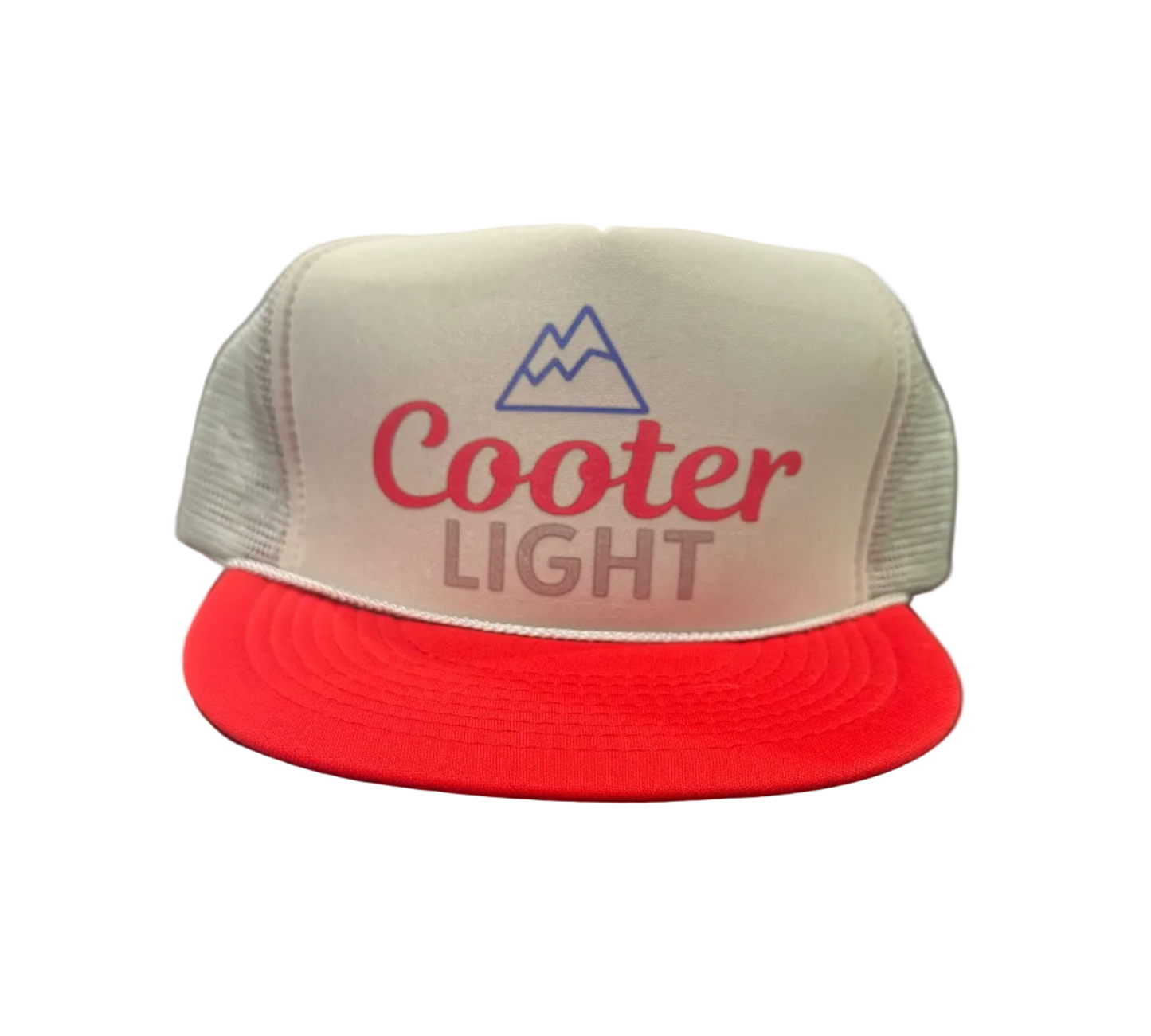 Cooter Light Vintage (gray/red) Trucker Hat