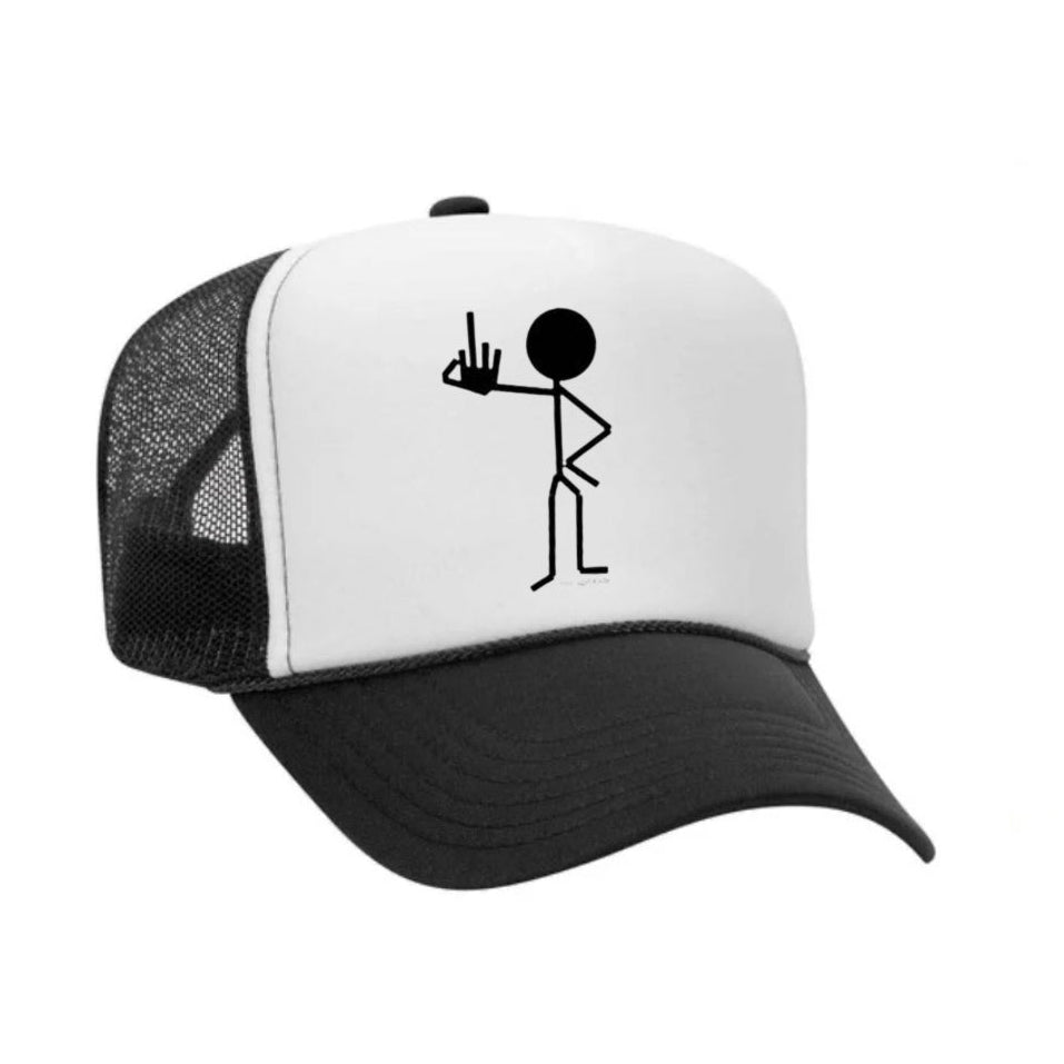 Middle Finger Trucker Hat