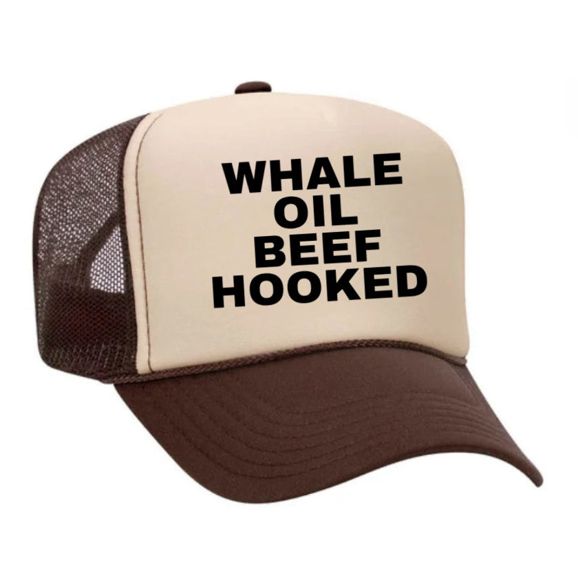 Whale Oil Beef Hooked Trucker Hat