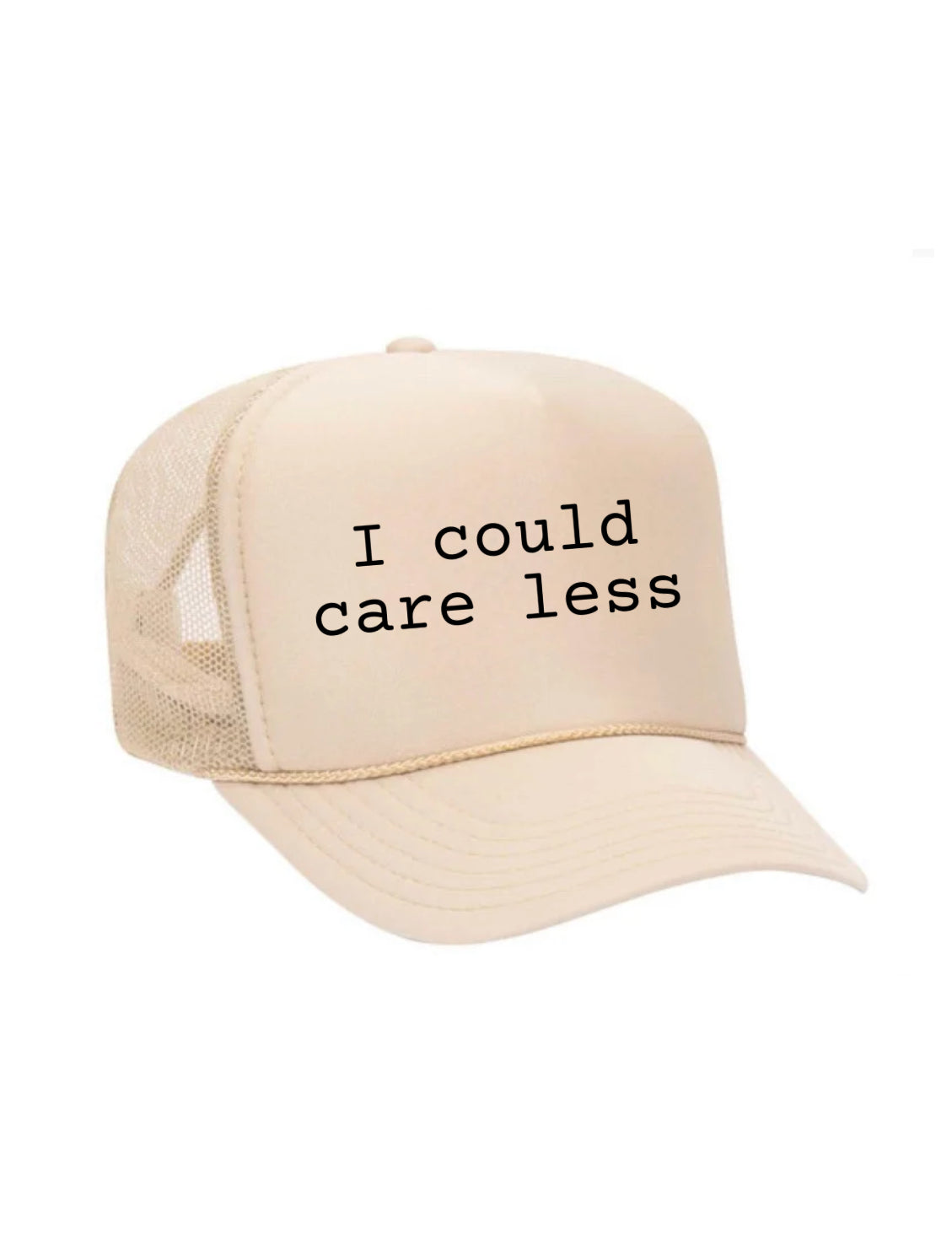 I Could Care Less Trucker Hat