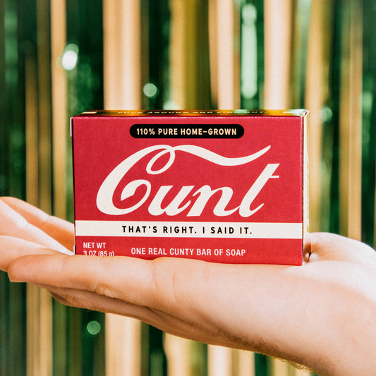 Cunt  Triple Milled Boxed Bar Soap | Funny Soap