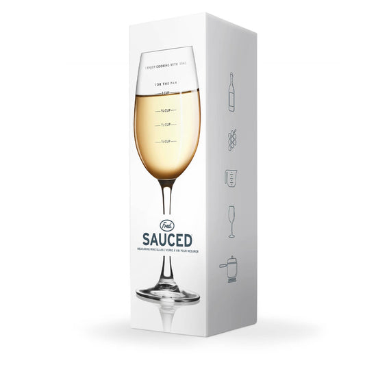 Sauced - Measurer Wine Glass