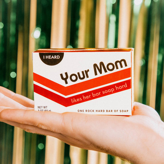 Your Mom Triple Milled Boxed Bar Soap | Funny Soap