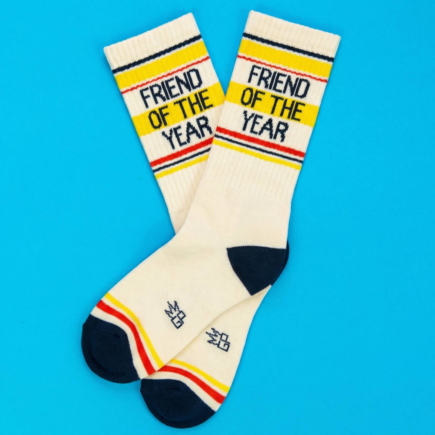 Friend Of The Year Gym Crew Socks