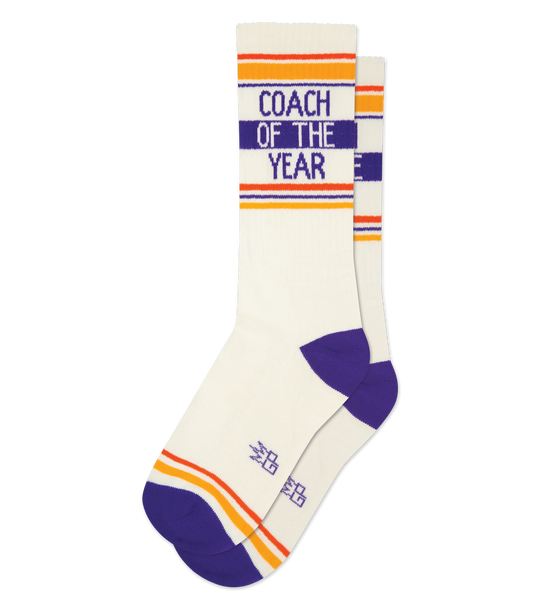 Coach Of The Year Gym Crew Socks