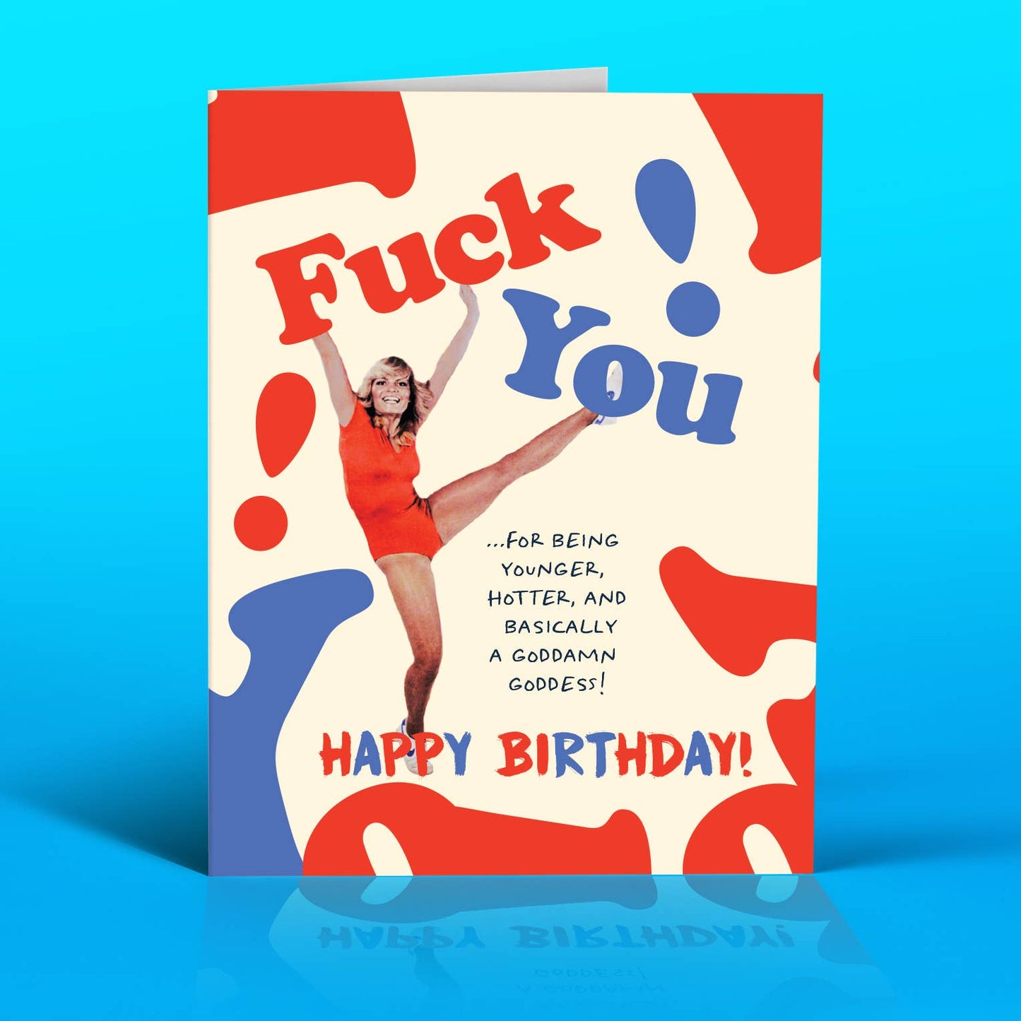 YOU GODDESS! birthday card